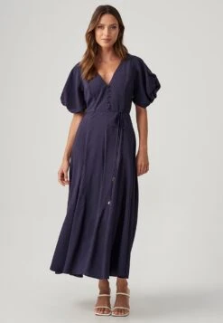 Loire - Jurk - Navy Blue -Winkel Voor Damesmode 835ace2476ef47e9bb20f38da01c476d