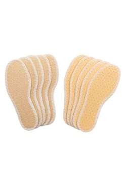 Bama Frottee Sohle Kids 5Er Pack - Steun- En Inlegzolen - Beige