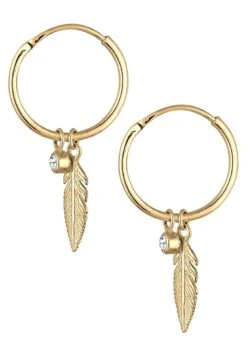 Elli Feather - Oorbellen - Gold-Coloured -Winkel Voor Damesmode 84270dbc1a2944b6bf535583b9fcc4b0