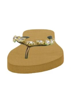 Chrystal Flower - Teenslippers - Ochre -Winkel Voor Damesmode 85a16692b9664dd284a3890c48eba347