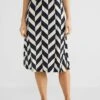 STREET ONE Mit Zick Zack Muster - A-Lijn Rok - Blau 1 STREET ONE Mit Zick Zack Muster - A-Lijn Rok - Blau -Winkel Voor Damesmode 85a702d39bfc40e5815ed1e5e903b2fb