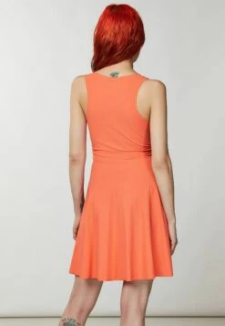 Patrizia Pepe Essential- Jurk - Intense Coral -Winkel Voor Damesmode 86434886480b48ca8fb9624ffffaf5f9