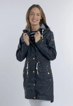 Schmuddelwedda Parka - Marine Marine Melange