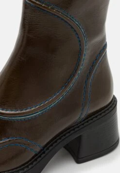 Miista Malene - Plateaulaarzen - Khaki -Winkel Voor Damesmode 877e509dd23f4494a080c29f25b7e2ac