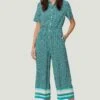 Zero Mit Knopfleiste - Jumpsuit - Dark Greengreen -Winkel Voor Damesmode 87c87581a0a94316a2605c4b08cdbc06