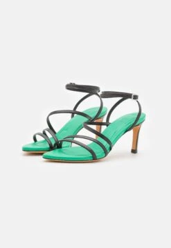 IRO Ido Strap - Sandalen Met Hoge Hak - Green/Black -Winkel Voor Damesmode 888118a0758640e8a58631c2616e77e0