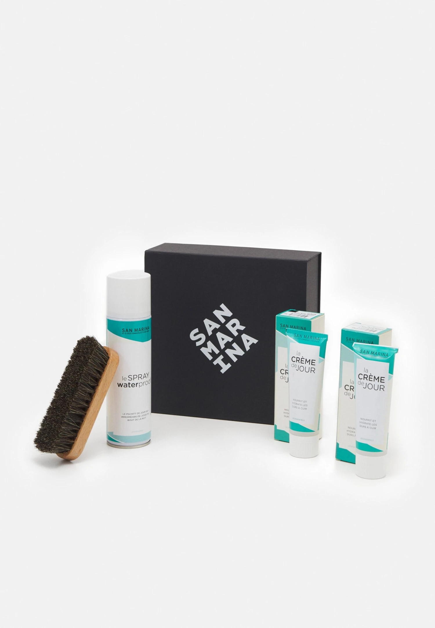 San Marina Shoe Care Box Set - Verzorgingsproducten - Noir/Incolore 5 San Marina Shoe Care Box Set - Verzorgingsproducten - Noir/Incolore - Afbeelding 3