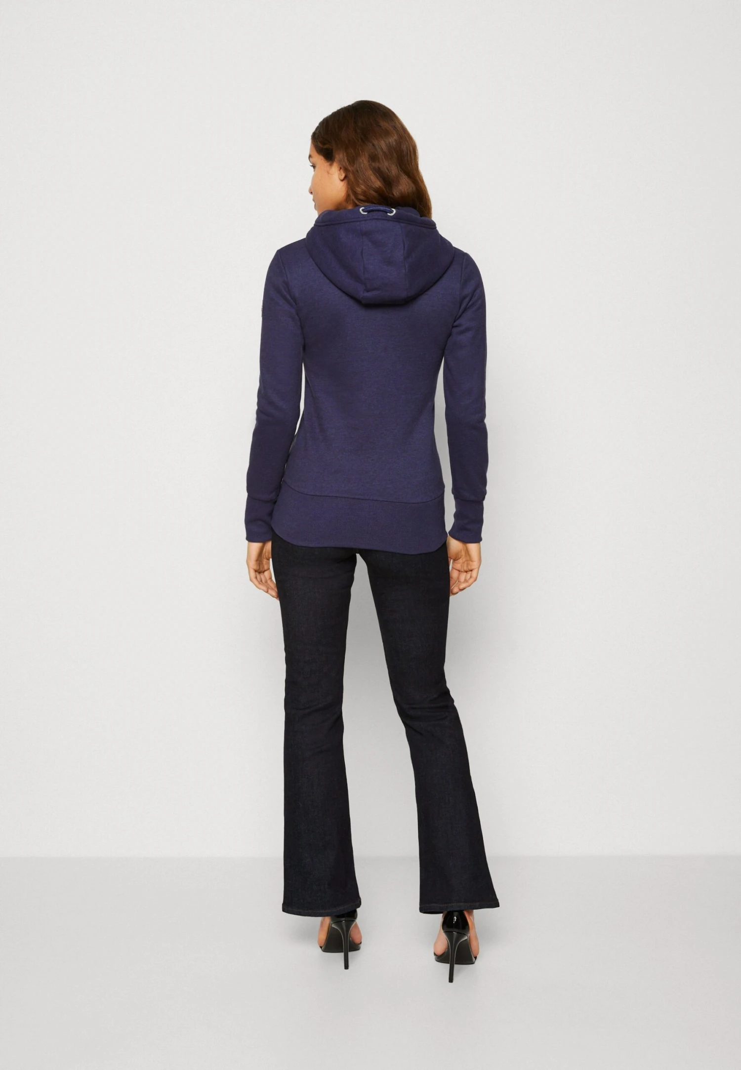 Ragwear Neska Zip - Sweater Met Rits - Navy 5 Ragwear Neska Zip - Sweater Met Rits - Navy - Afbeelding 3