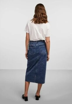 Pieces Pcjessie - Kokerrok - Medium Blue Denim -Winkel Voor Damesmode 8b45f085d8174e8286d5a1d26b5ec815