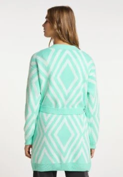 Izia Mahisha - Vest - Aqua Wollweiss -Winkel Voor Damesmode 8d708ab756cb48fd94f41baa59a6fd58