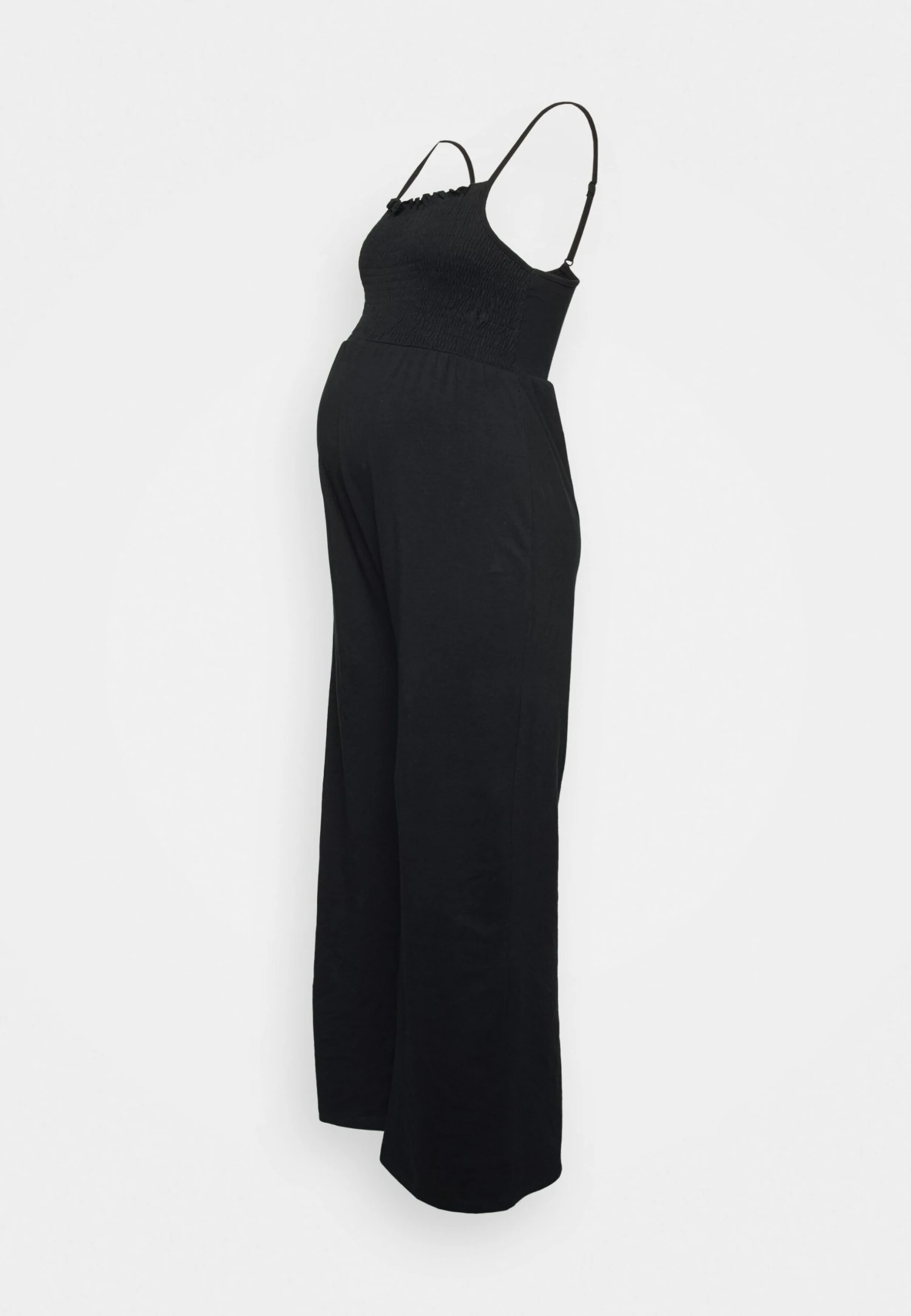 Mamalicious Mlcroco Wide Cropped Jumpsuit - Jumpsuit - Black 6 Mamalicious Mlcroco Wide Cropped Jumpsuit - Jumpsuit - Black - Afbeelding 4