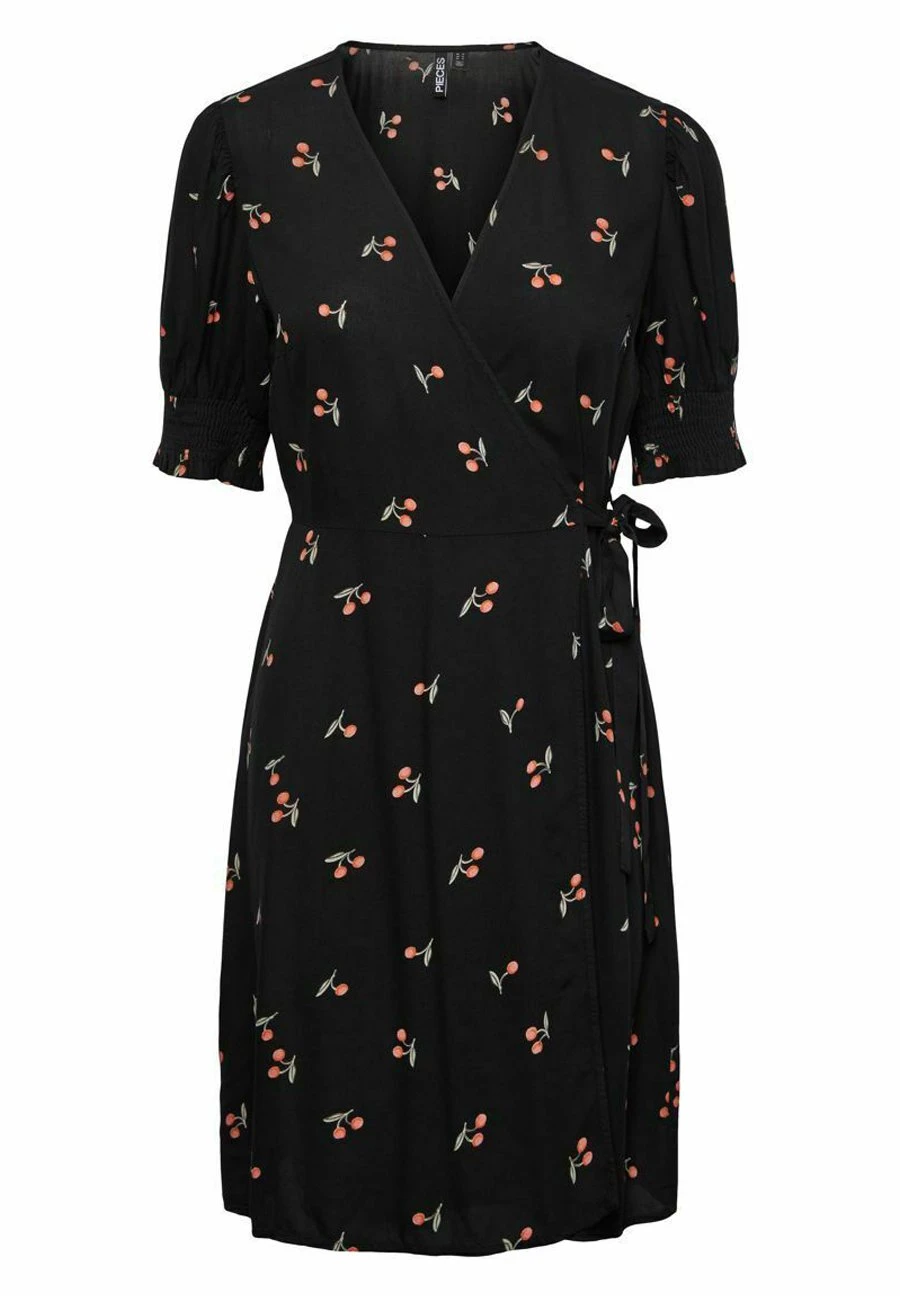 Pieces- Jurk - Black 6 Pieces- Jurk - Black - Afbeelding 4