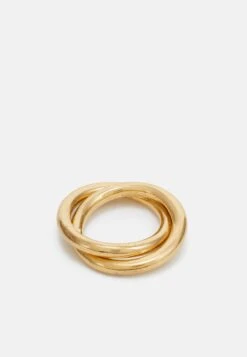 Linked Phat Band - Ring - Gold-Coloured