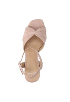Veloursleder - Sandalen Met Hoge Hak - Rosé -Winkel Voor Damesmode 90747213f1924030b0be3a95b3f36427