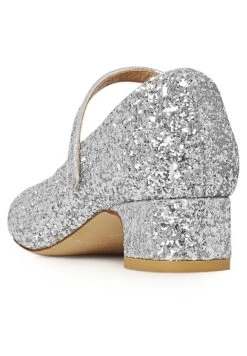 Dora - Bruidsschoenen - Silver Glitter -Winkel Voor Damesmode 90c703b7b8d8447c9619b8e85c4a788e