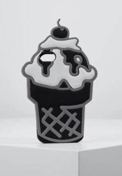 Mister Tee Phonecase Icecream I Phone 6/7/8 - Telefoonhoesje - Black/White