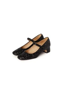 Dora - Bruidsschoenen - Black Glitter -Winkel Voor Damesmode 925e31d3bd6a4df9adfca8ab537f5877