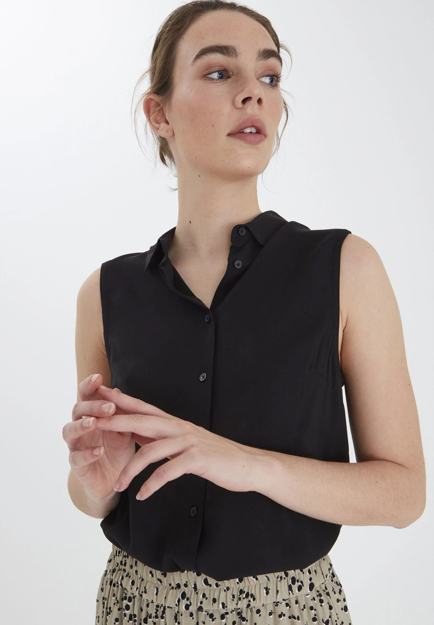 ICHI Ihvera - Overhemdblouse - Black 3 ICHI Ihvera - Overhemdblouse - Black