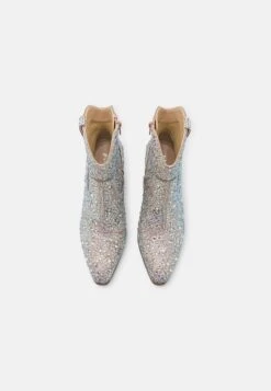 Diva - Cowboy-/Bikerlaarsjes - Silver-Coloured 13 Diva - Cowboy-/Bikerlaarsjes - Silver-Coloured -Winkel Voor Damesmode 95627295bc1342e08a0fde1f677630a7