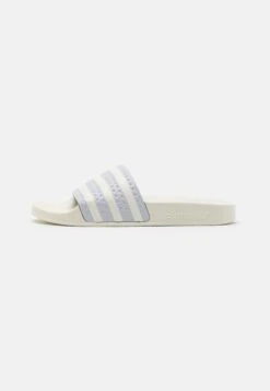 Adidas Originals Adilette Unisex - Badslippers - Grey One/Core White/Off White
