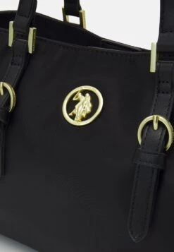 U.S. Polo Assn. Houston Double Handle Nylon/Pu Black - Handtas - Black -Winkel Voor Damesmode 973b9613564f4b73ab276fb68c49879f