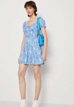 Hollister Co. Channeled Dress - Jurk - Cornflower -Winkel Voor Damesmode 9764fa6078de411696f60e66aa6b9a40