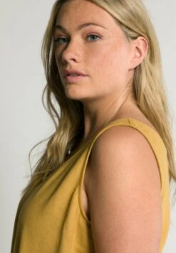 Ulla Popken Jumpsuit - Dunkler Honig -Winkel Voor Damesmode 978fc74d034d4bbfa3f0e16df2cc1c46