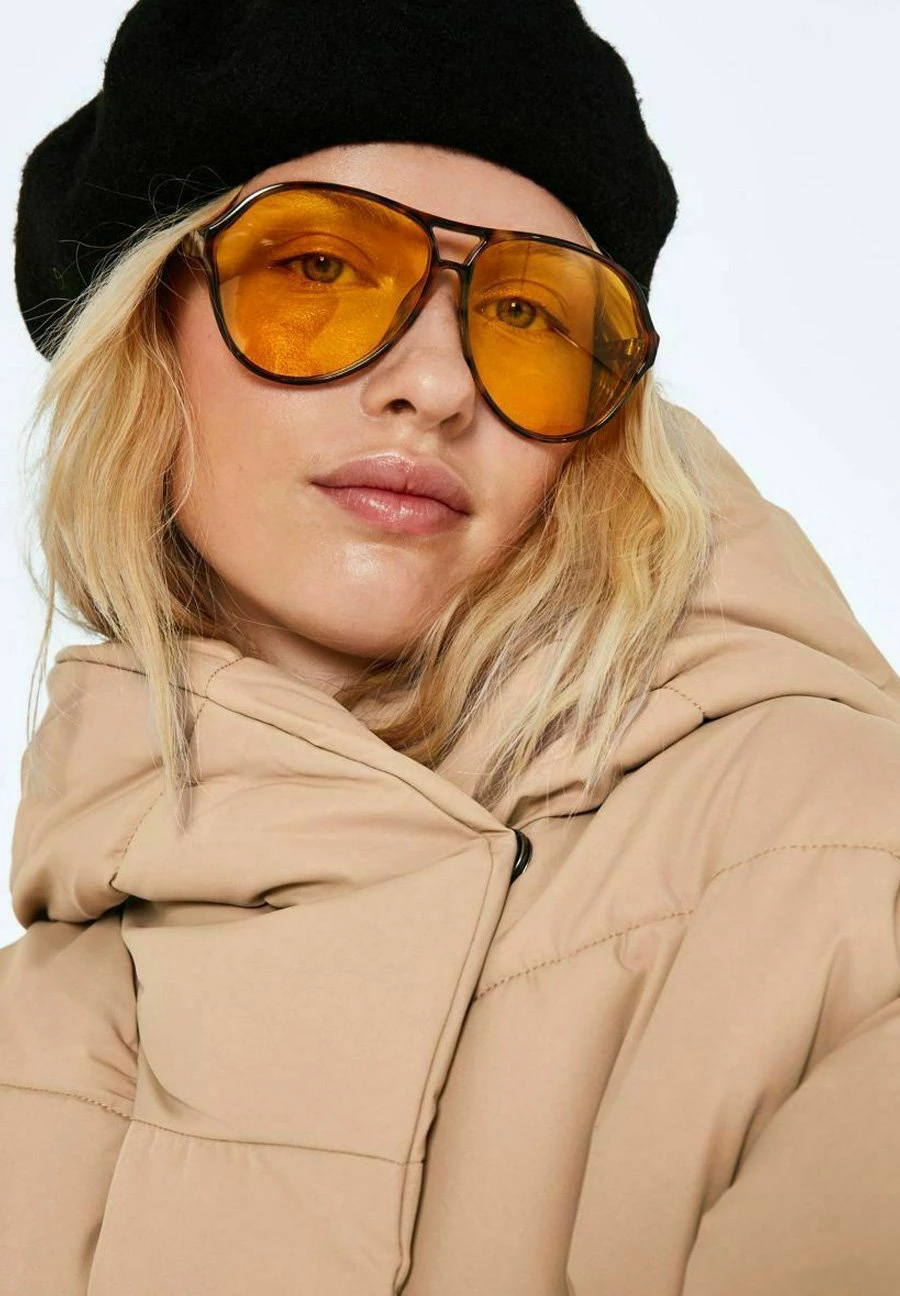 Noisy May Nmtally Long Jacket- Winterjas - Tigers Eye 7 Noisy May Nmtally Long Jacket- Winterjas - Tigers Eye - Afbeelding 5