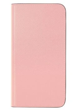 Hülle Iphone 12 Mini Diary Case - Telefoonhoesje - Shell Pink X Shite