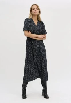 My Essential Wardrobe Noahmw- Blousejurk - Dark Sapphire Blue