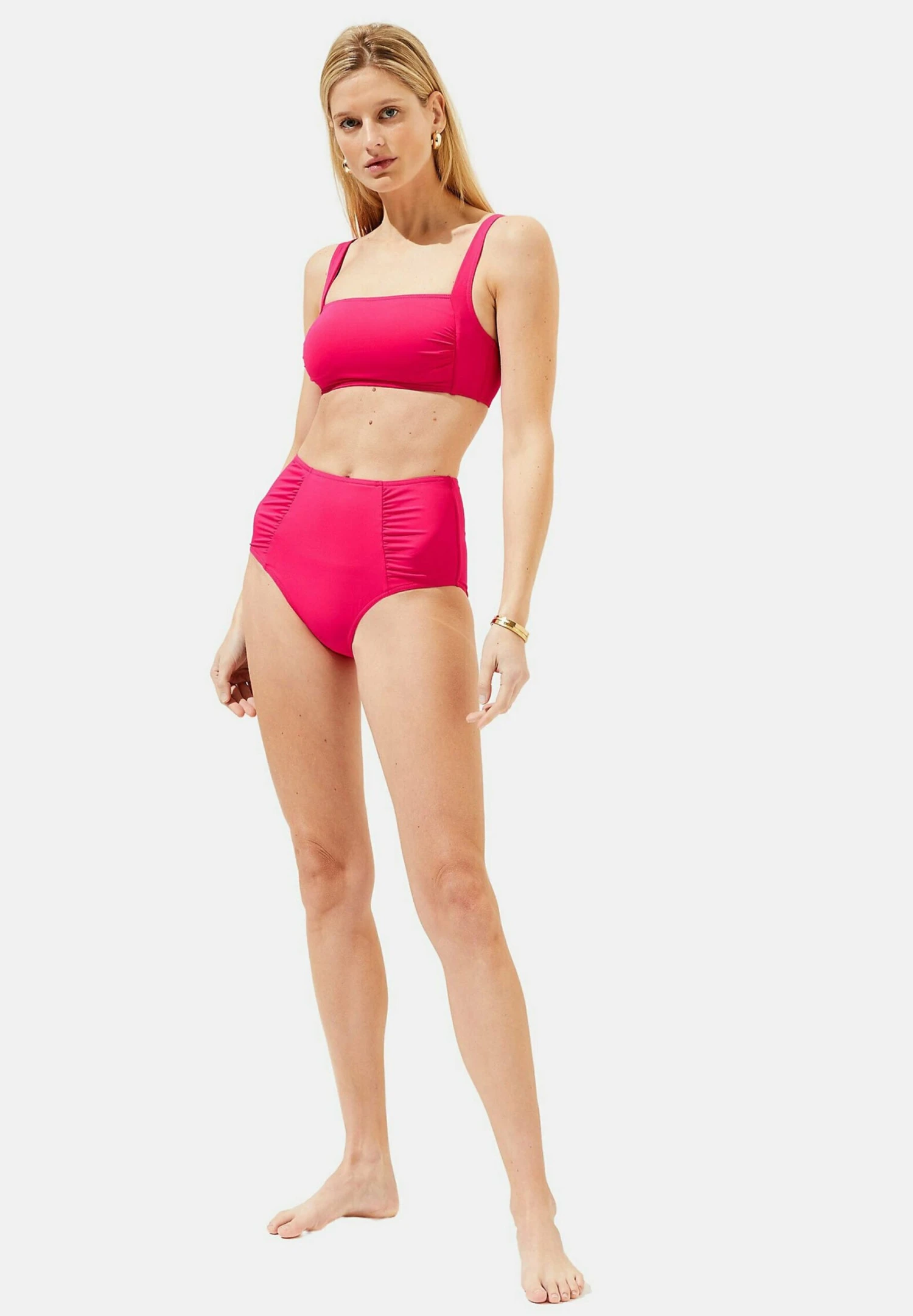 Marks & Spencer Tummy Control High Waisted - Bikinibroekje - Fuchsia 4 Marks & Spencer Tummy Control High Waisted - Bikinibroekje - Fuchsia - Afbeelding 2