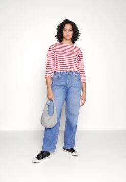 ONLY CARMAKOMA Carceleste Loose Wide- Relaxed Fit Jeans - Medium Blue Denim -Winkel Voor Damesmode 9dcc959921bf4902be73e160ed94bfa5