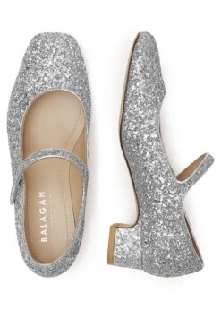 Dora - Bruidsschoenen - Silver Glitter -Winkel Voor Damesmode 9e927f5806d542808ce7b279e20cdb75