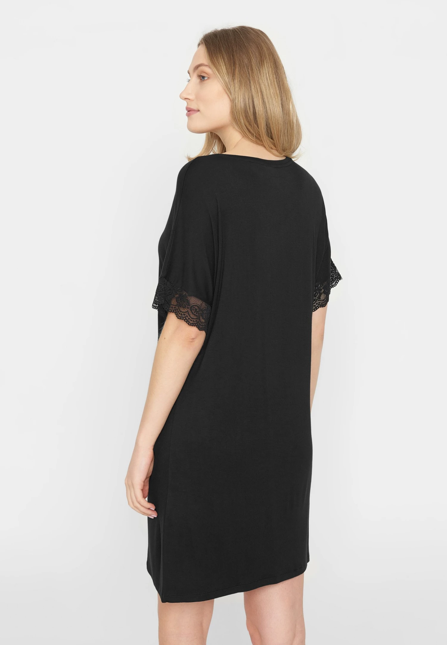 Nachtjapon - Black 5 Nachtjapon - Black - Afbeelding 3