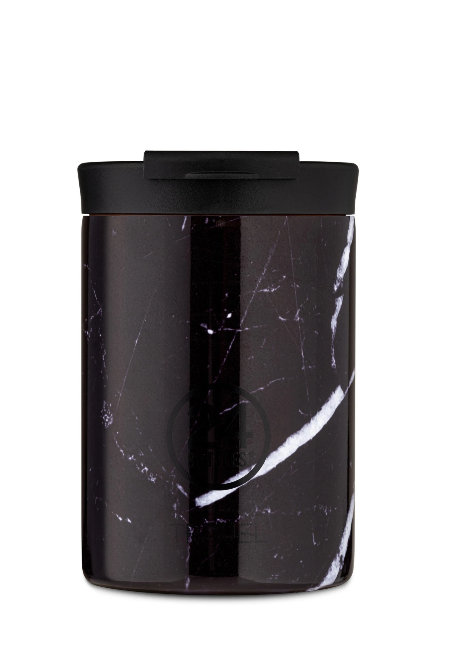 24Bottles Travel Tumbler Grand 350Ml - Bidon - Black Marble 3 24Bottles Travel Tumbler Grand 350Ml - Bidon - Black Marble