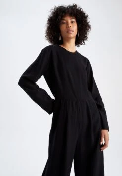 DeFacto Regular Fit - Jumpsuit - Black 7 DeFacto Regular Fit - Jumpsuit - Black -Winkel Voor Damesmode a085b5e664e04c3f87043941de361627