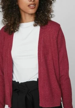Vila Viril Short Cardigan - Vest - Beet Red -Winkel Voor Damesmode a0cc90b0c3cc4d7ea2c88364c0818ed2