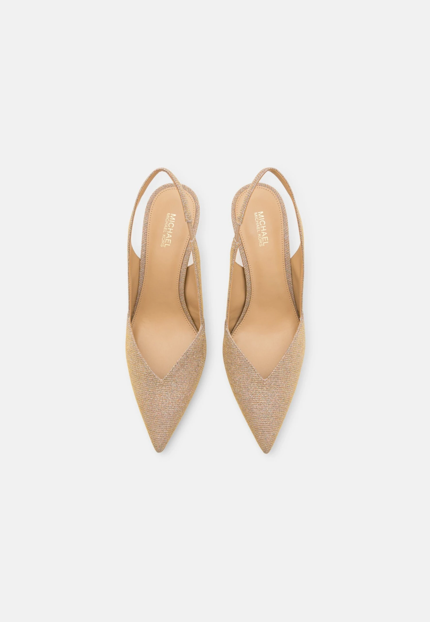 MICHAEL Michael Kors Chelsea Sling - Hoge Hakken - Camel/Multi-Coloured 7 MICHAEL Michael Kors Chelsea Sling - Hoge Hakken - Camel/Multi-Coloured - Afbeelding 5