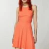 Patrizia Pepe Essential- Jurk - Intense Coral -Winkel Voor Damesmode a3176e0e0b754f30addd58bdb179a6a1
