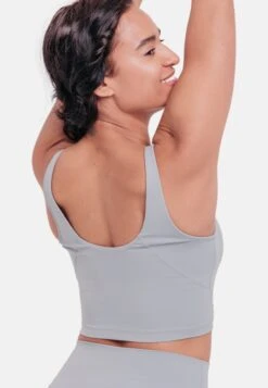 Kama - Sport-Bh Met Medium Support - Blue Grey -Winkel Voor Damesmode a38e9e26128c4e9a89ad79c858b53369