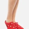 Giesswein Plein - Pantoffels - Red/White -Winkel Voor Damesmode a4267b36469644b78ff1b11f7bd8f653
