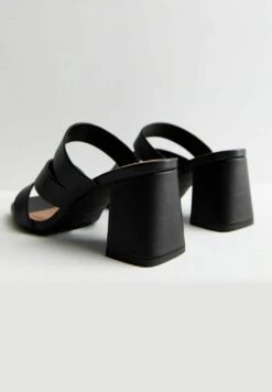 New Look Wide Fit Asymmetric Block - Muiltjes Met Hak - Black -Winkel Voor Damesmode a4db307dc5964e66ab94a24e620fe49a