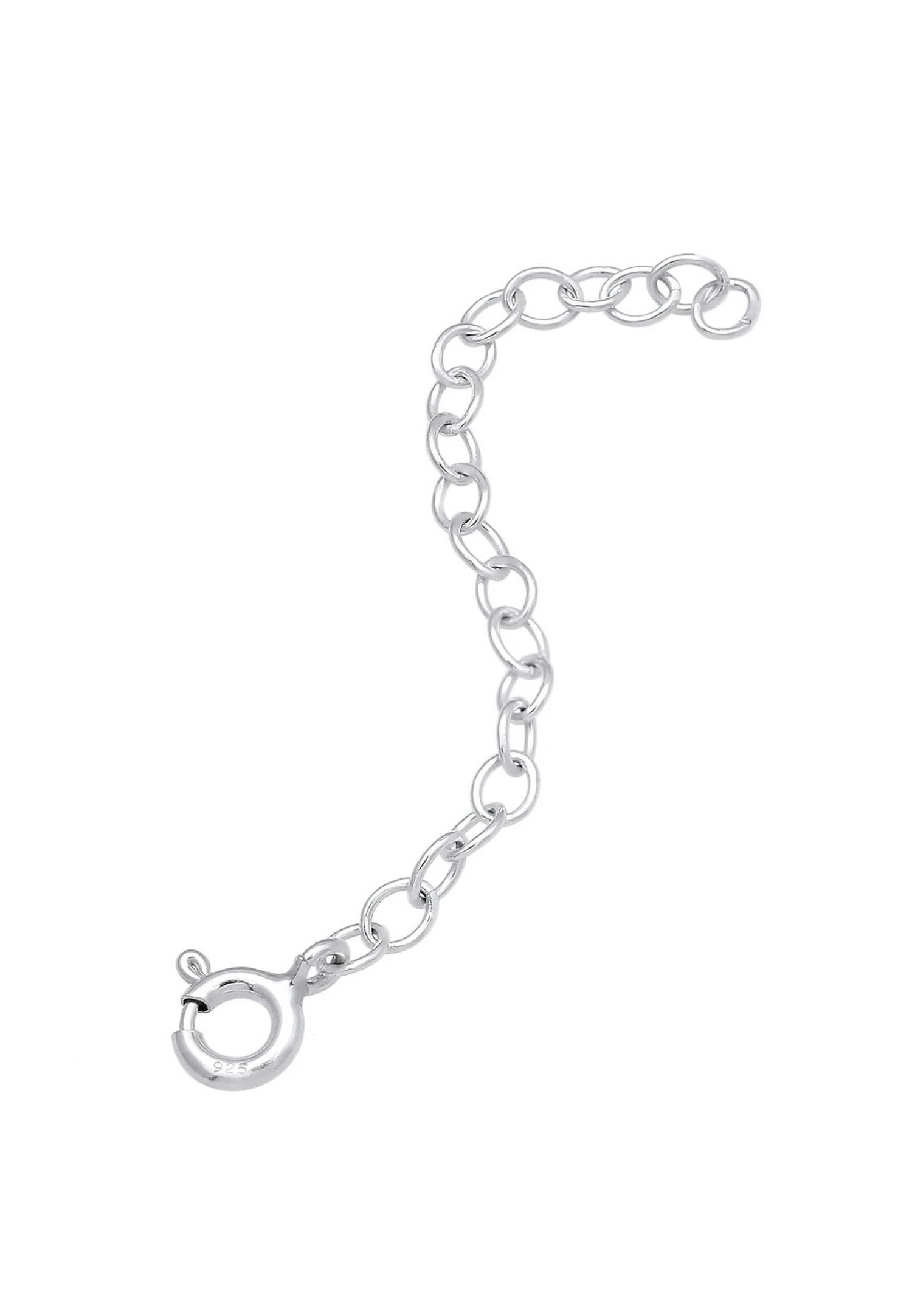 Elli Schmuckzubehör Verlängerung Gliederkette Basic - Overige Accessoires - Silber 4 Elli Schmuckzubehör Verlängerung Gliederkette Basic - Overige Accessoires - Silber - Afbeelding 2