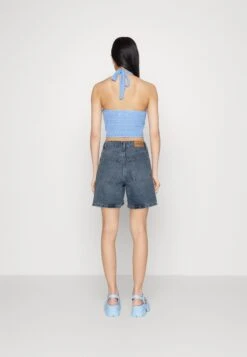 Monki Jeansshort - Blue Medium Dusty -Winkel Voor Damesmode a75e1bf77e08445bb7f6891aaec20aaf