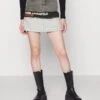Karl Lagerfeld Jeans Paint Logo Denim Skirt - Minirok - Washed Grey -Winkel Voor Damesmode a7c50446af9745e381b3855ee9d77af6