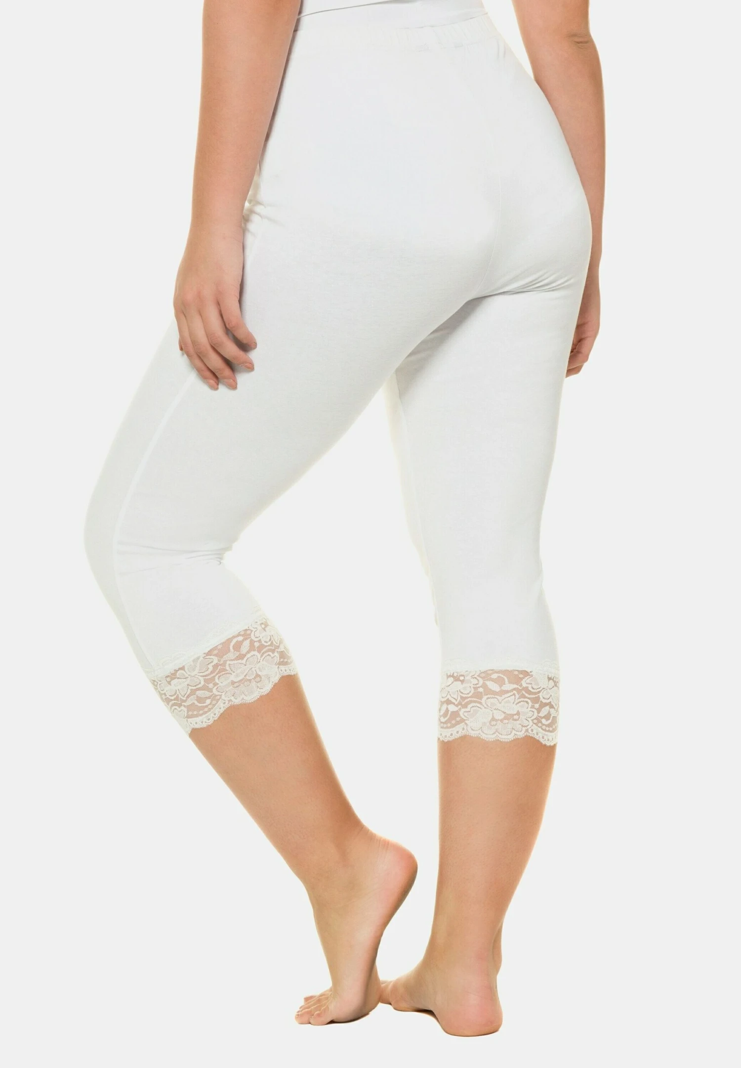 Ulla Popken Legging - White 4 Ulla Popken Legging - White - Afbeelding 2