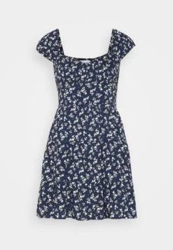 Hollister Co. Cap Sleeve Short Dress - Jurk - Dark Blue -Winkel Voor Damesmode a8cc0add761d4e48a8d6caaad6dde36f