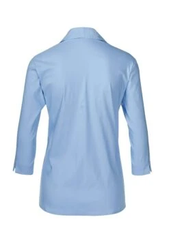 GOLDNER Stretchbequeme - Overhemdblouse - Bleu -Winkel Voor Damesmode a9589d65d99c48548af400829f98fe2a