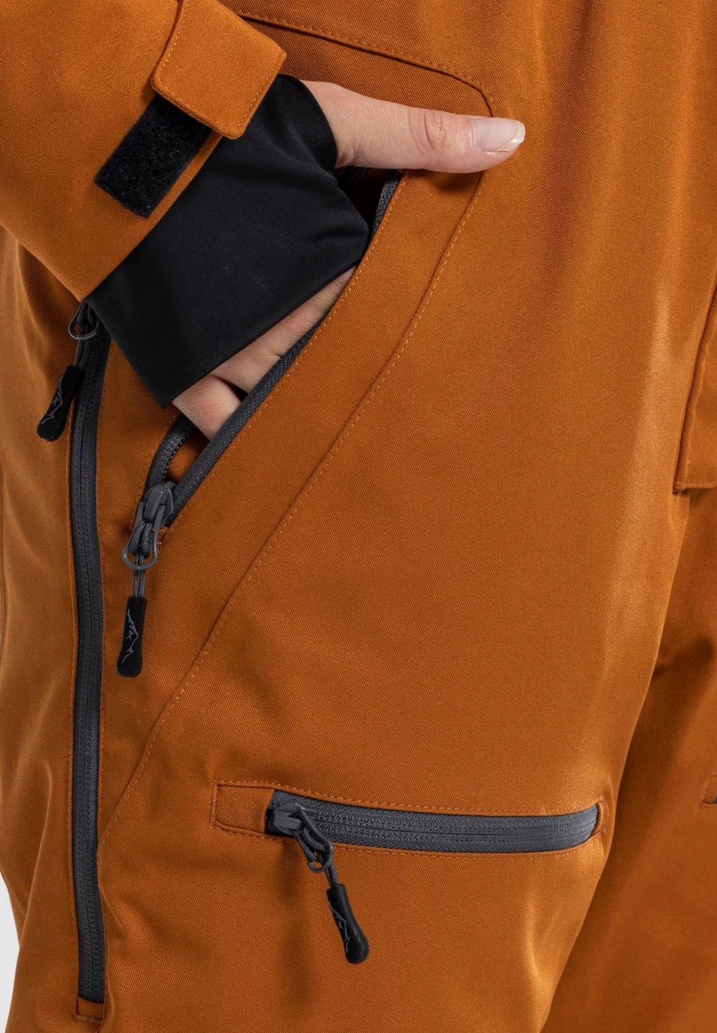 Cervinia Skisuit W - Jumpsuit - Brown 6 Cervinia Skisuit W - Jumpsuit - Brown - Afbeelding 4