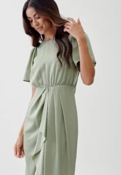 Ethan - Maxi-Jurk - Sage Green -Winkel Voor Damesmode ab6feed59c3143ab962ceae50523fe15